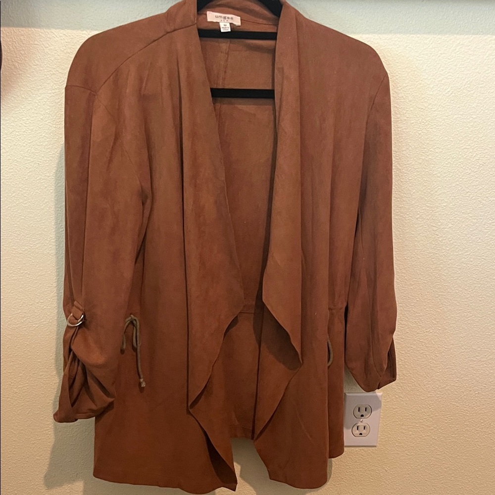 Umgee Women's lightweight Rust Blazer
